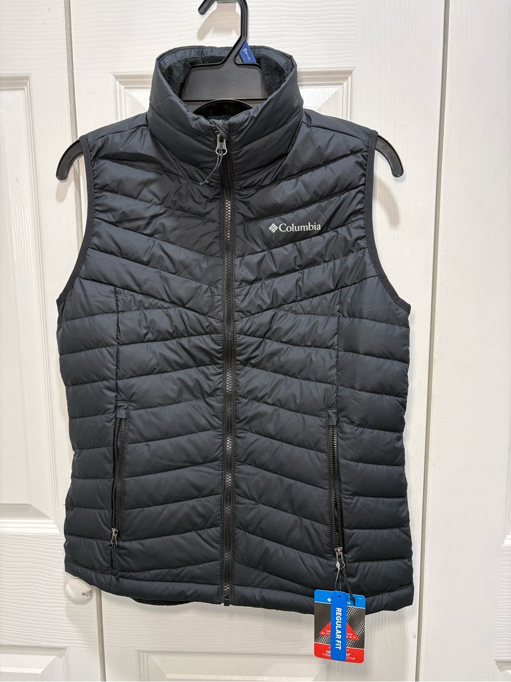 Columbia Black Quilted Insulated Vest